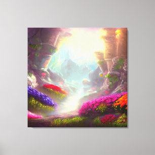Land of Light and Toadstools Wall Art