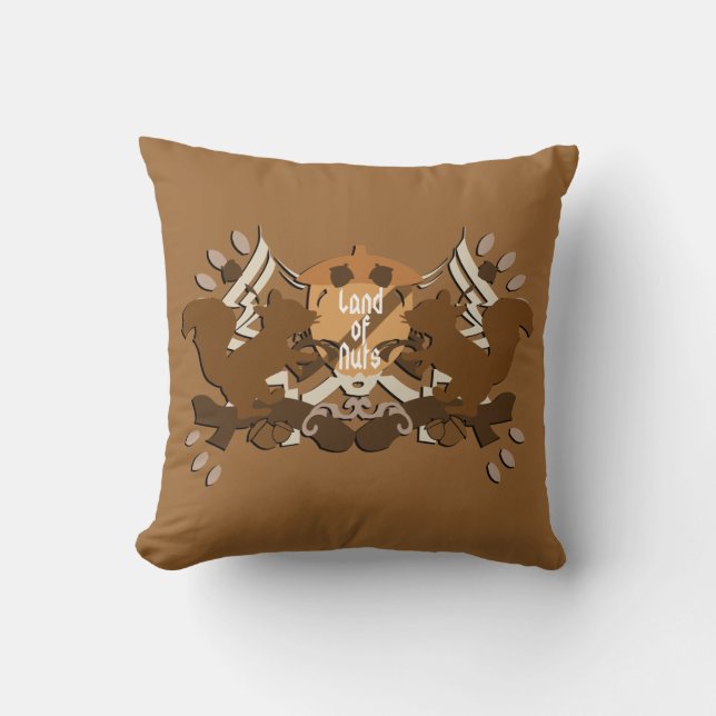 Land of Nuts Family Cushion (Front)
