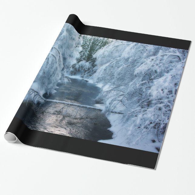 Land Of The Elves Wrapping Paper (Unrolled)
