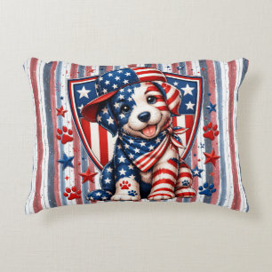 Land of the Free, 250 Years of Freedom Decorative Cushion