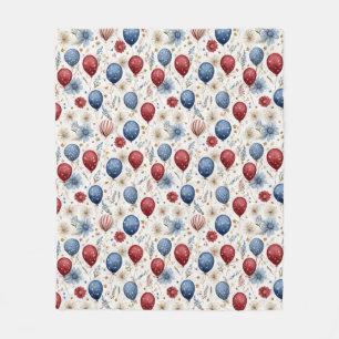 Land of the Free, 250 Years of Freedom Fleece Blanket