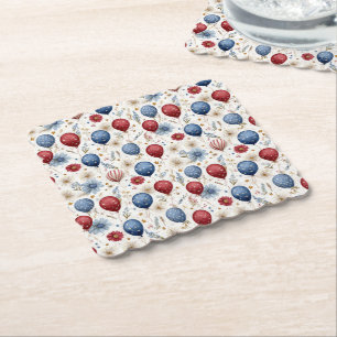 Land of the Free, 250 Years of Freedom Paper Coaster