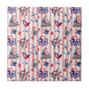 Land of the Free, 250 Years of Freedom Tile