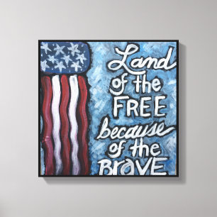 Land of the Free Canvas Print