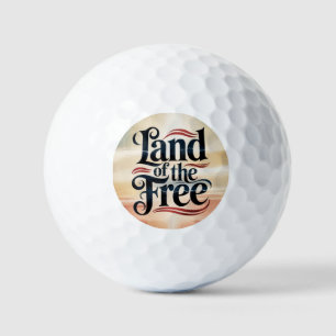 Land of the free golf balls