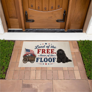 Land of the Free, Home of the Floof Newfie Doormat