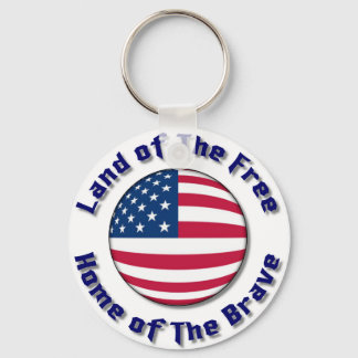 Land of The Free Key Ring