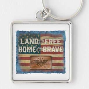 Land of the Free - Keychain