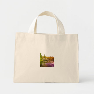 Land of the Free Mini Tote Bag