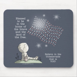 Land of the Free Mouse Mat