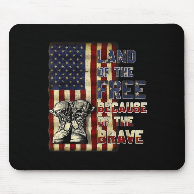Land of the Free Mouse Mat (Front)