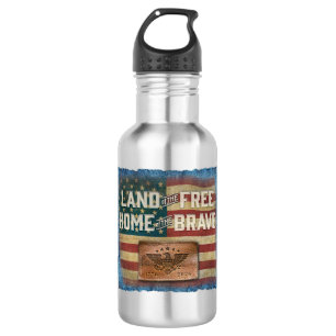 Land of the Free - Water Bottle