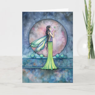 Land of the Orbs Fairy Card Notecard