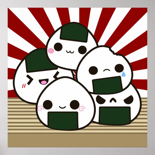 Land of the Rising Onigiri Poster (Front)