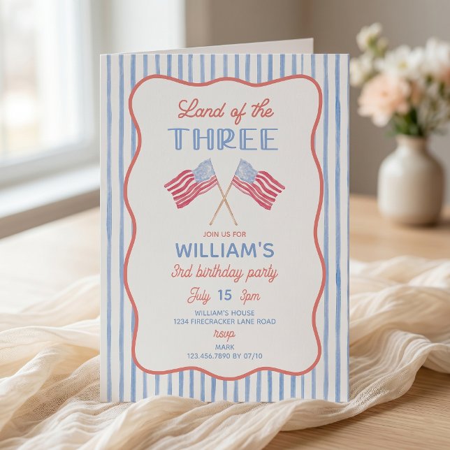 Land of the Three Invitation for Boy 3rd Birthday (Creator Uploaded)