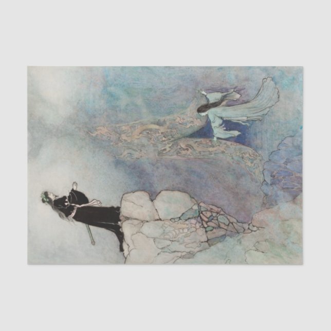 “Land of Yomi” by Warwick Goble Tissue Paper (Front)