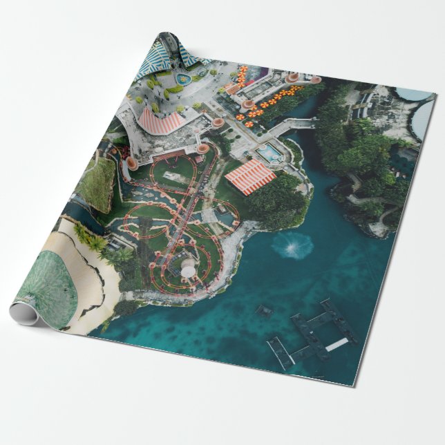 LAND PHOTOGRAPHY WRAPPING PAPER (Unrolled)