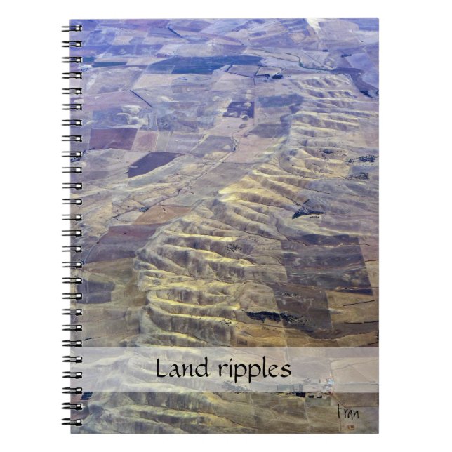land ripples notebook (Front)
