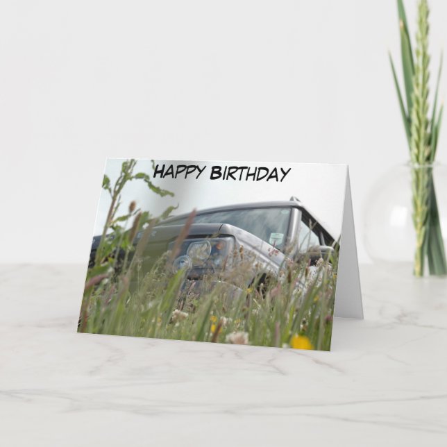 Land Rover  Card (Front)