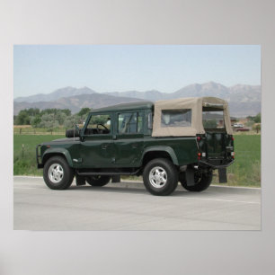Land Rover Defender 110 Poster