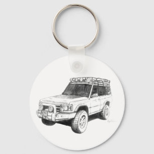 Land Rover Keychain Art