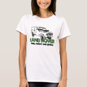 Land Rover Landy Car Classic Vintage Hiking Duck T-Shirt