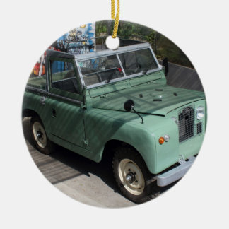 Land Rover Series II SWB Ceramic Tree Decoration