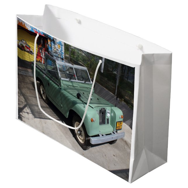 Land Rover Series II SWB Large Gift Bag (Front Angled)