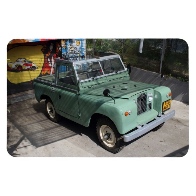 Land Rover Series II SWB Magnet (Horizontal)