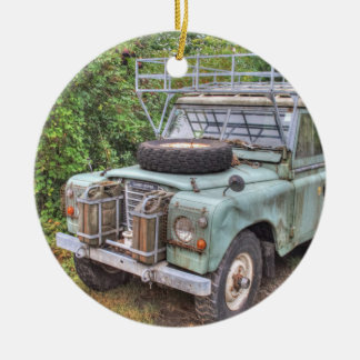 Land Rover Series III 109 Ceramic Tree Decoration