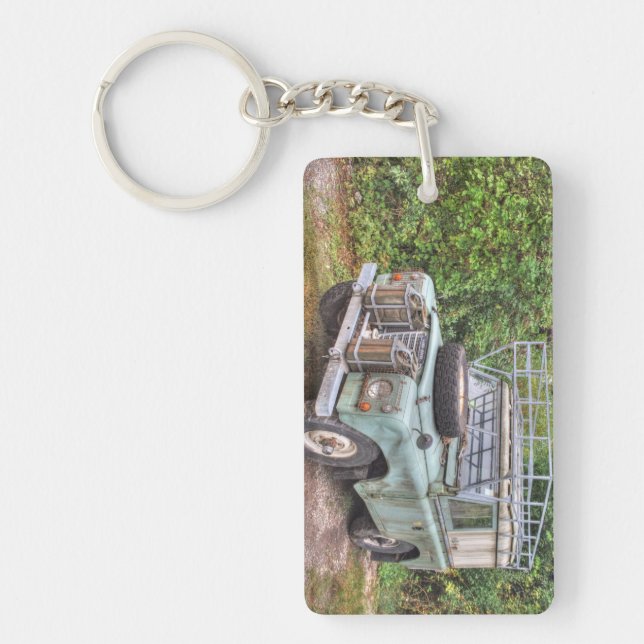 Land Rover Series III 109 Key Ring (Front)