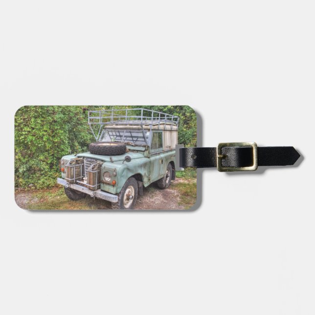 Land Rover Series III 109 Luggage Tag (Front Horizontal)
