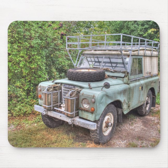 Land Rover Series III 109 Mouse Mat (Front)