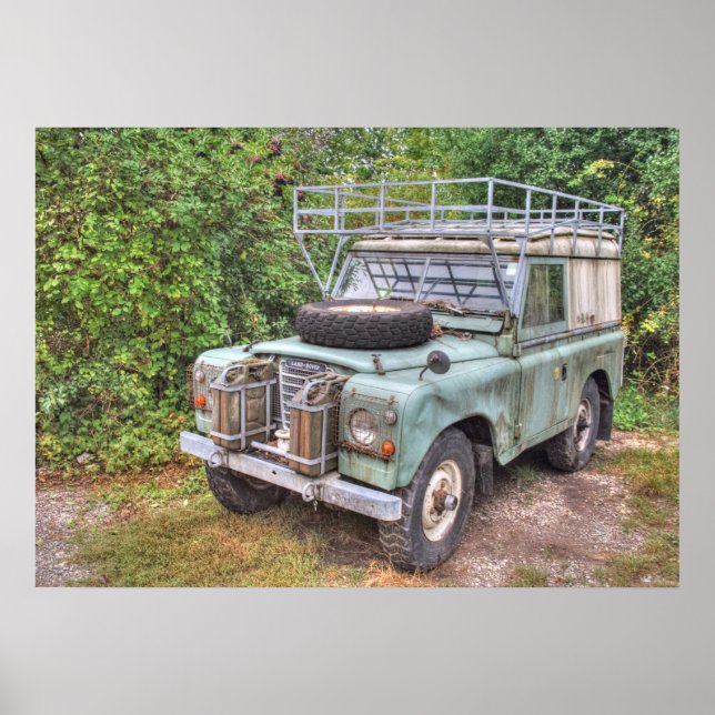 Land Rover Series III 109 Poster (Front)