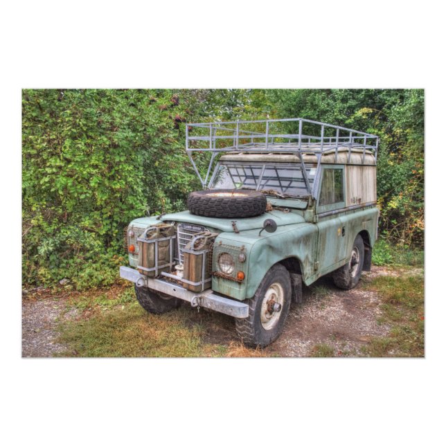 Land Rover Series III 109 Poster (Front)