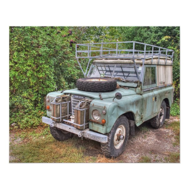 Land Rover Series III 109 Poster (Front)