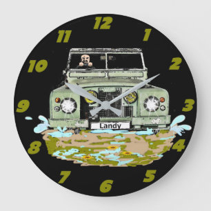 Land Rover Series Wall Clock