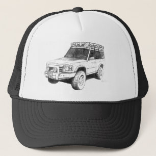 Land Rover Trucker Hat Art