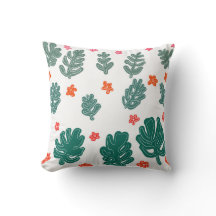 land & sea : doodle pattern flowers & plants 