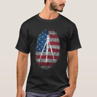 Land Surveying Flag Print Funny Surveyor Gifts T S T-Shirt