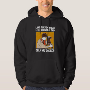 Land Surveying Land Surveyor Topographer And Carto Hoodie