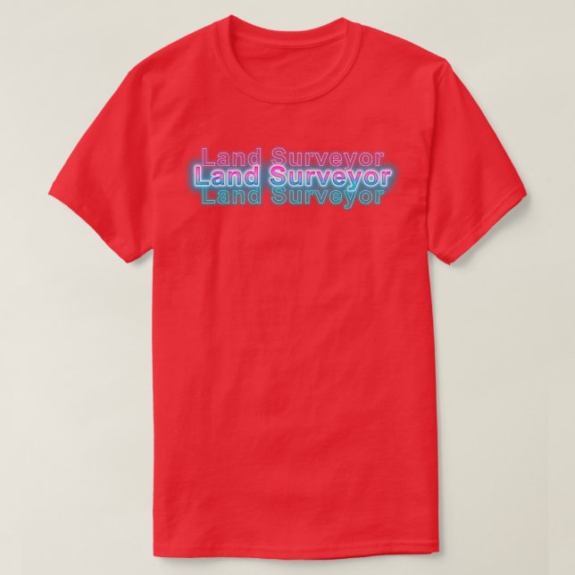 Land Surveyor T-Shirt (Design Front)