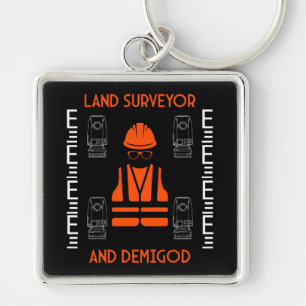 land surveyors key ring