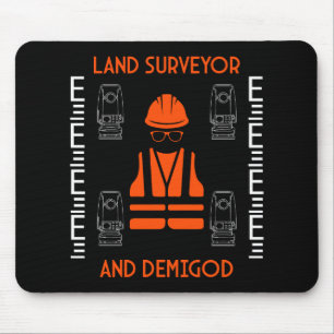 land surveyors mouse mat