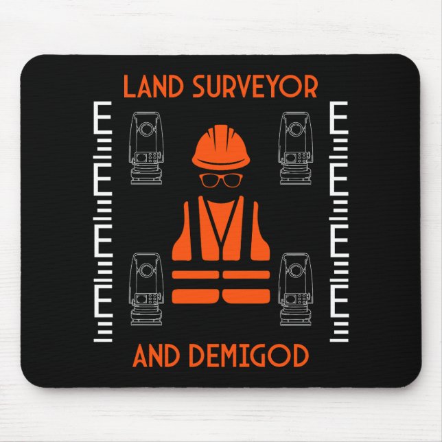 land surveyors mouse mat (Front)