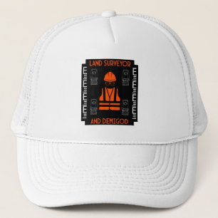 land surveyors trucker hat