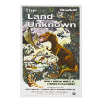 Land Unknown Dinosaur Movie Poster