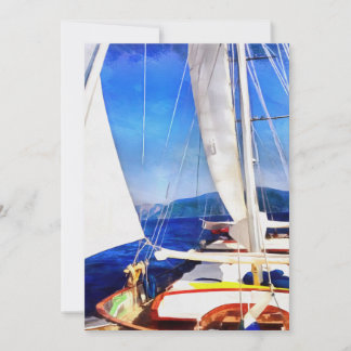 Land Was Created For Boats To Visit Sailing Art