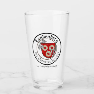 Landenberg Ale Drinkers Society Pint Glass