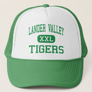 Lander Valley - Tigers - High - Lander Wyoming Trucker Hat